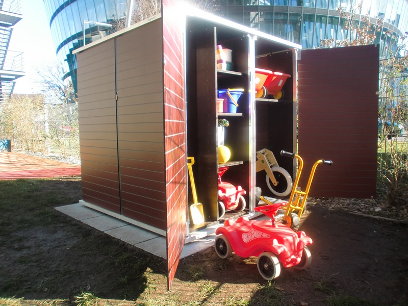 Gerätehäuser für Kita Kindergärten Schulen GartenQ GmbH
